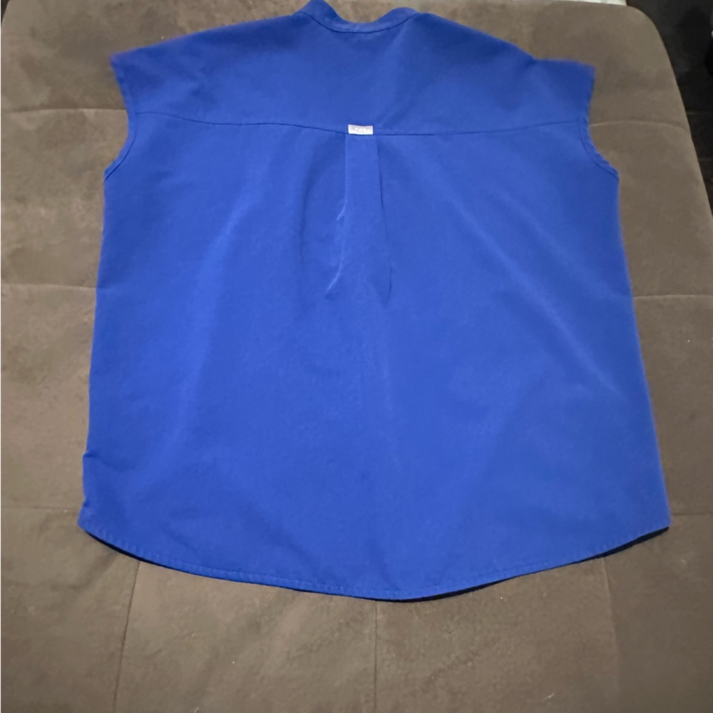 Rafaela scrub top, electric blue